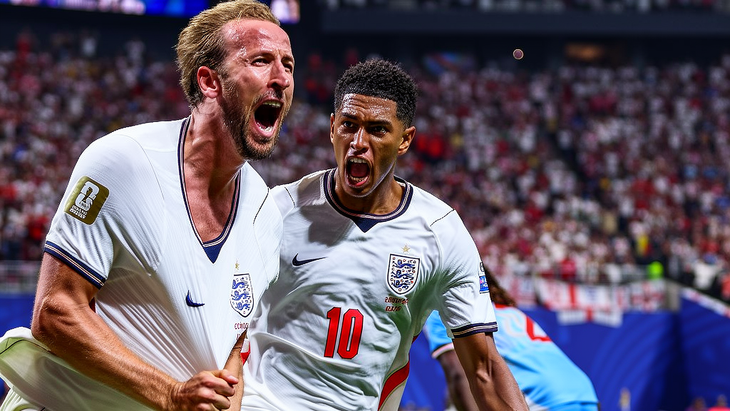 绿茵体育入口 - 英格兰2-1刚果（金）精彩回顾：世界杯2026淘汰赛首秀完胜！ - 绿茵体育